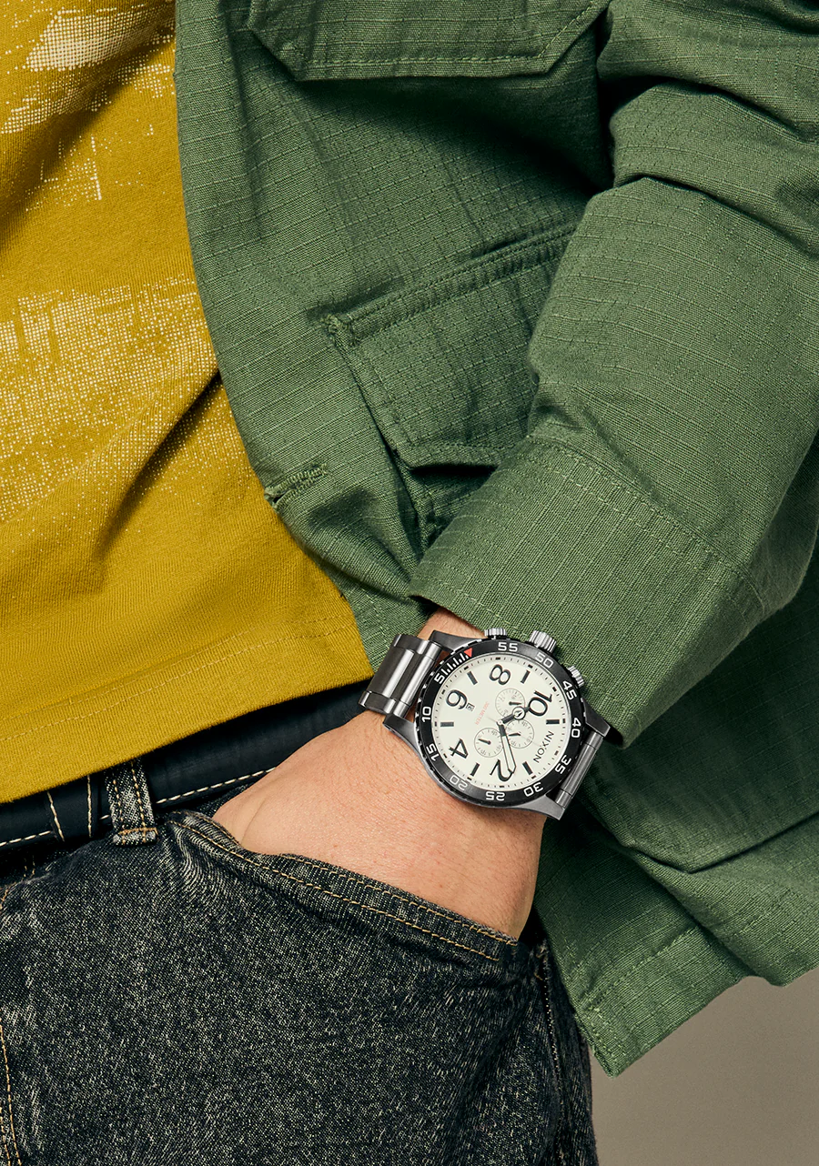 51-30 Chrono - Silver / White Lume - Image 11