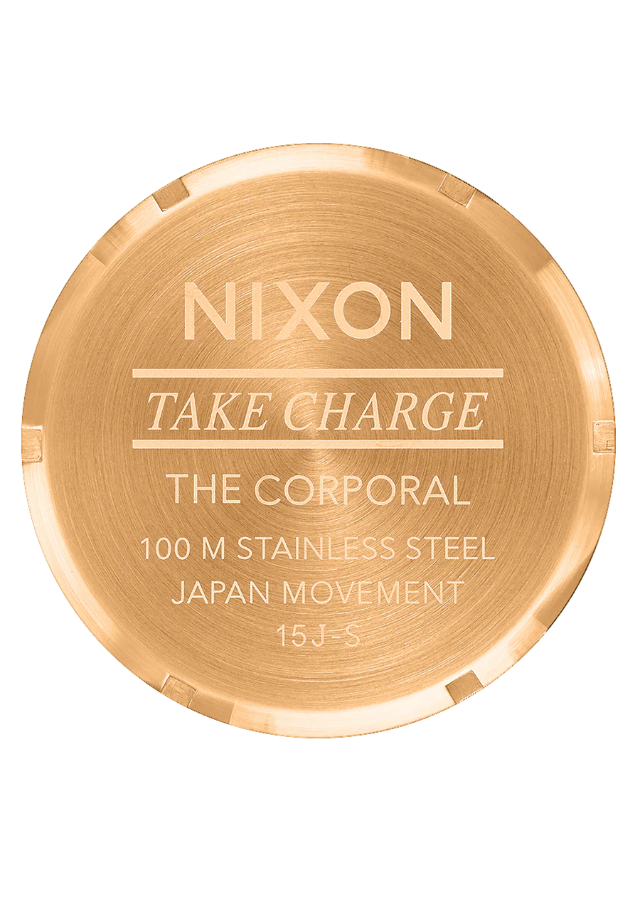 Corporal Stainless Steel - All Gold / Green Sunray - Image 5