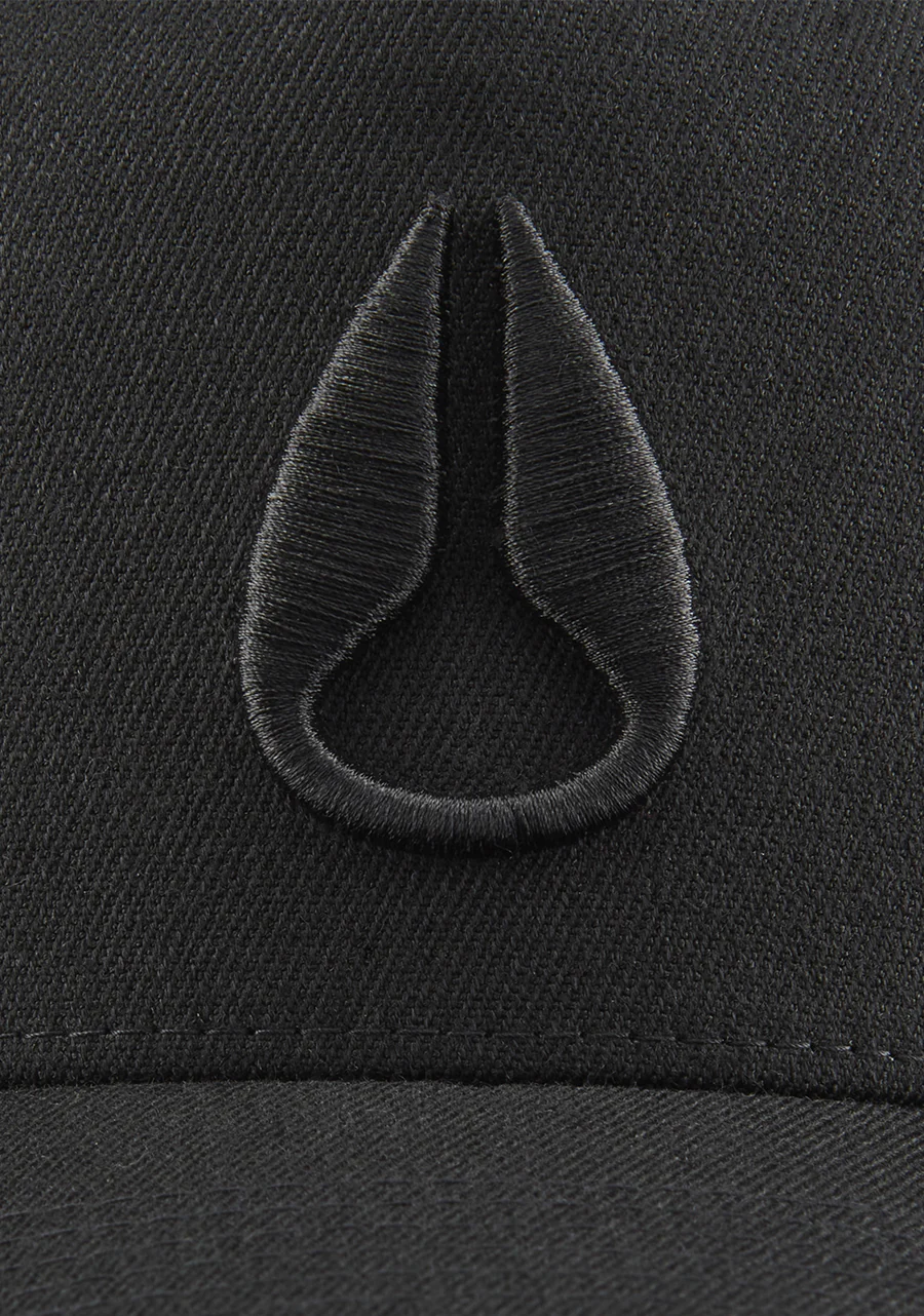 Deep Down Athletic Snapback - All Black / Black - Image 5