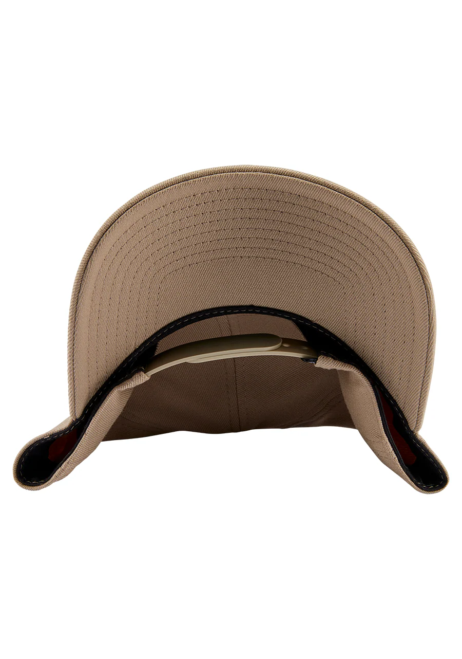 Deep Down Athletic Snapback - Khaki / Black - Image 4