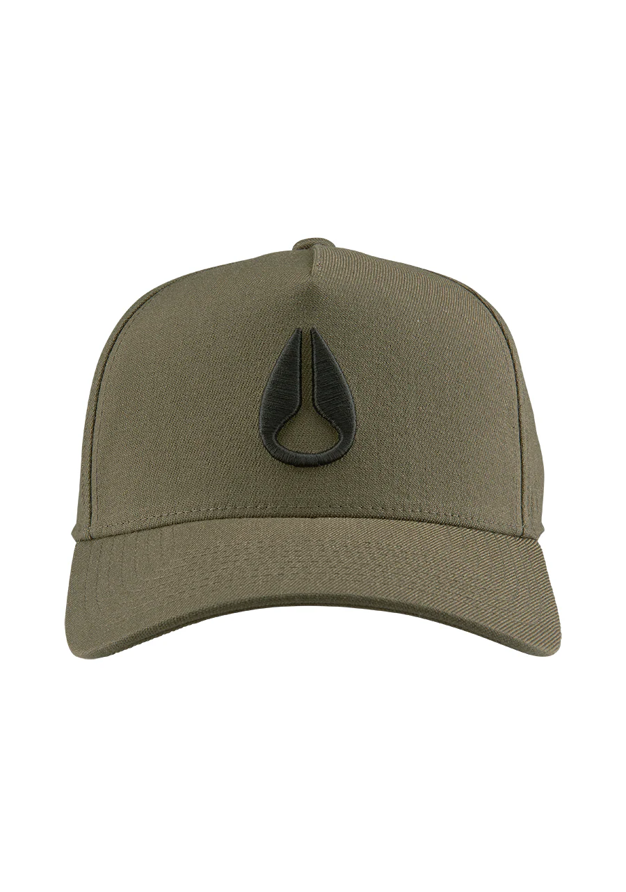 Deep Down Athletic Snapback - Olive / Black - Image 3