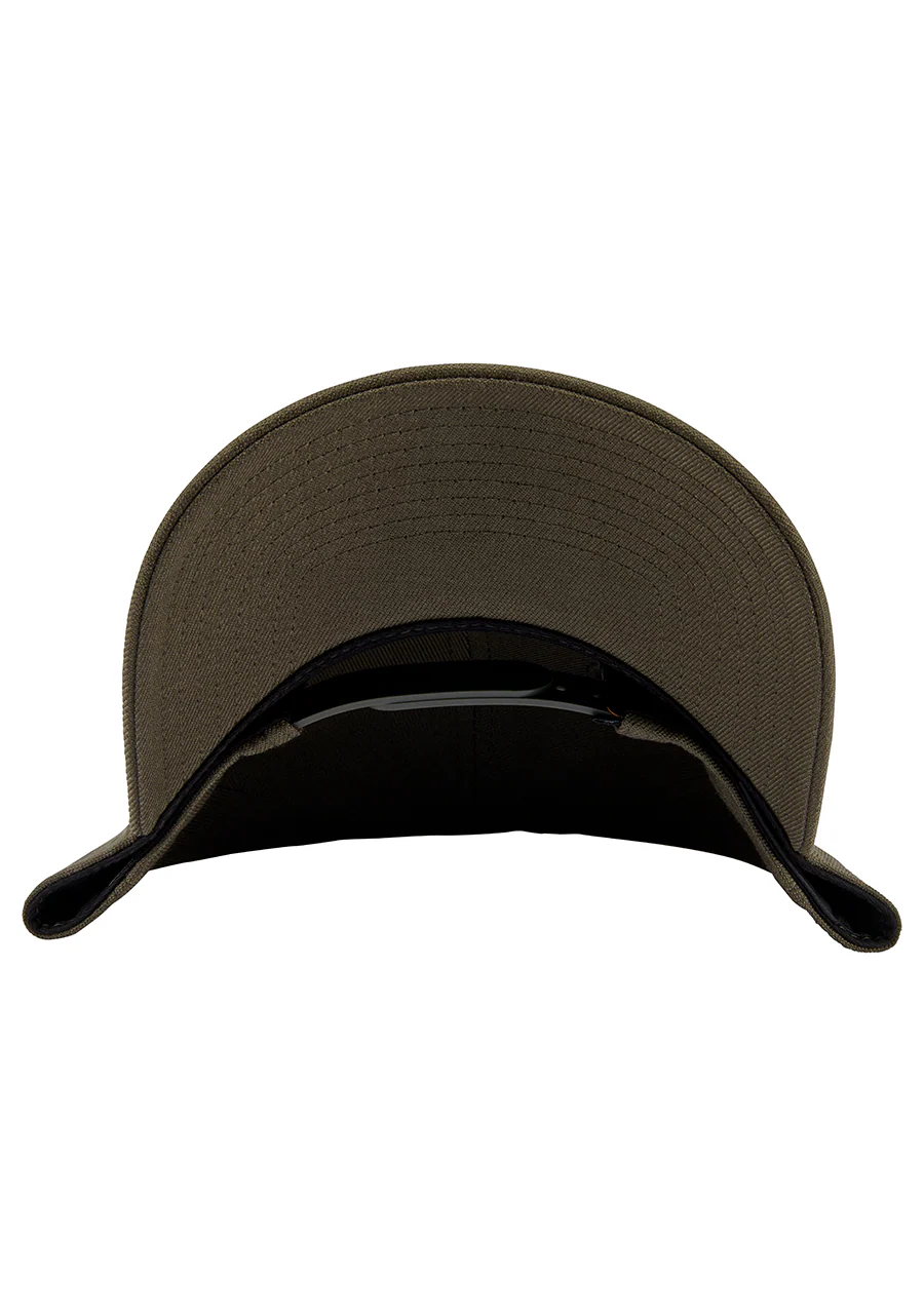 Deep Down Athletic Snapback - Olive / Black - Image 4