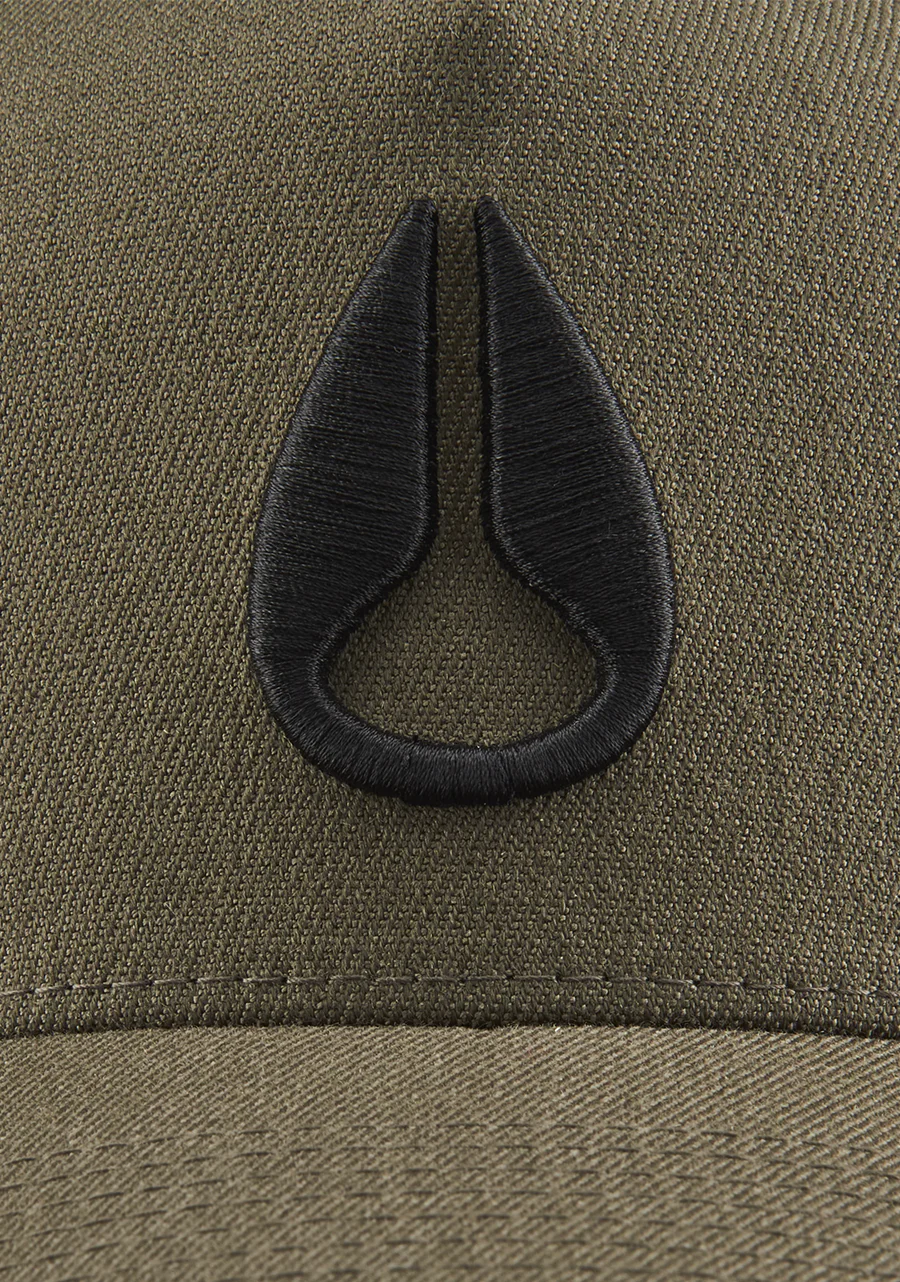 Deep Down Athletic Snapback - Olive / Black - Image 5