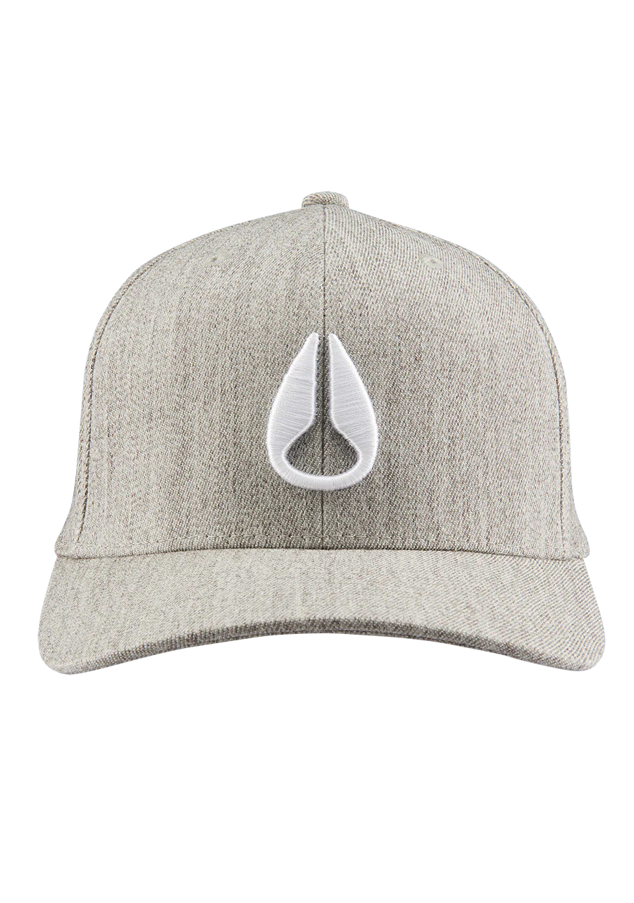Deep Down Snapback - Heather Gray / White - Image 3