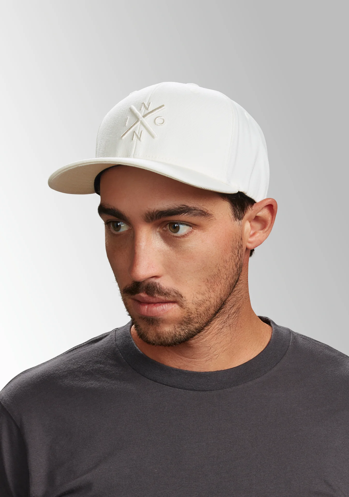 Exchange Flexfit Hat - Cream / Taupe - Image 5