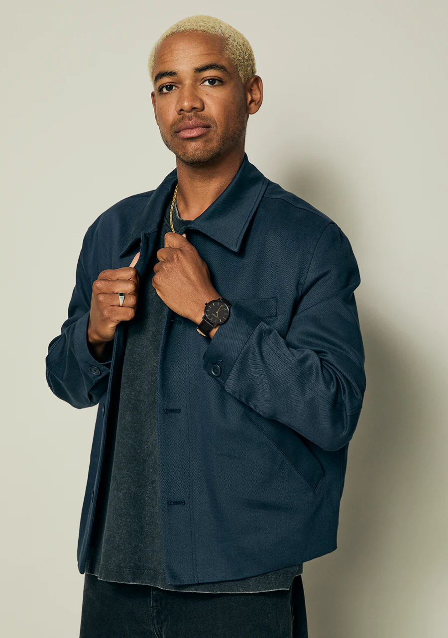 Porter Leather - All Black / Gold - Image 10