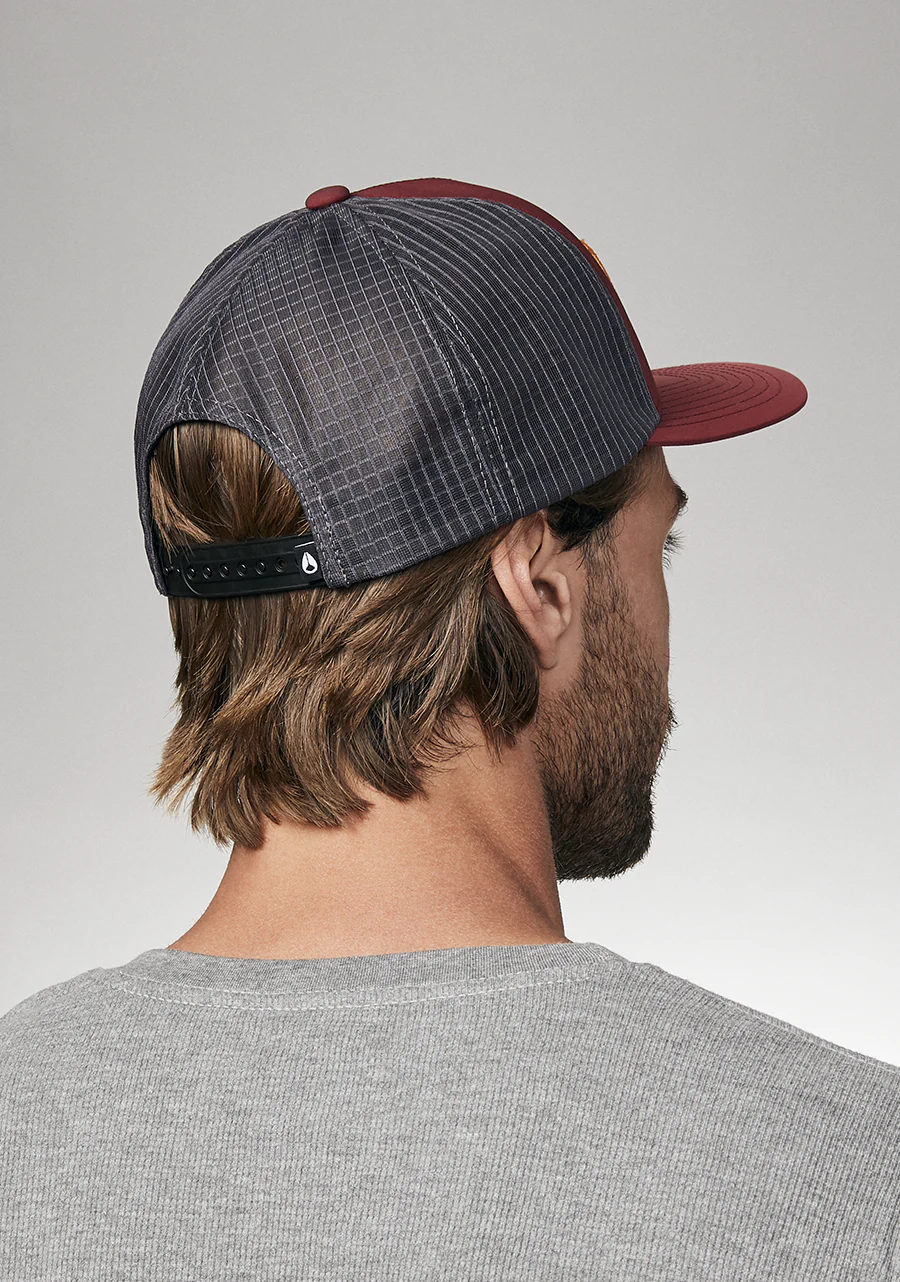Searchin Trucker - Burgundy / Gray - Image 6