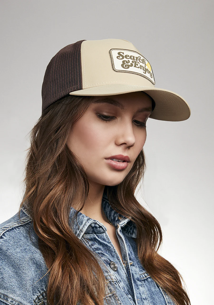 Searchin Trucker - Khaki / Brown - Image 7