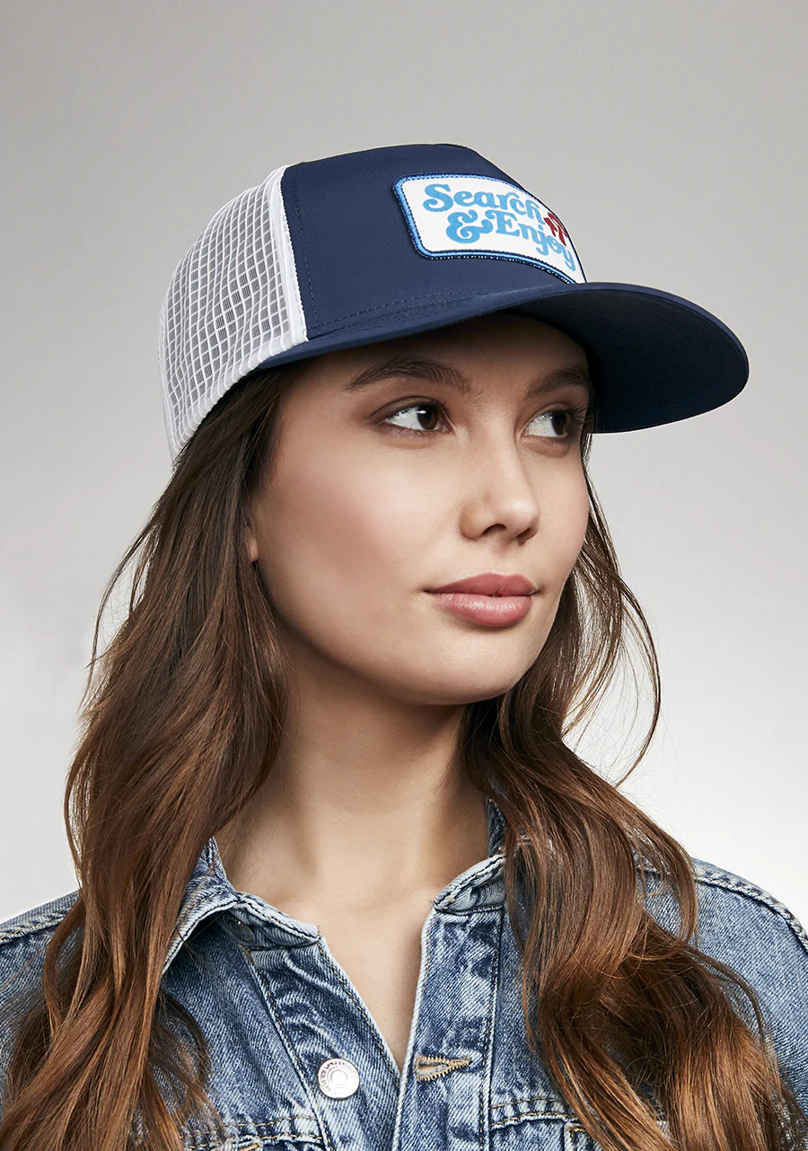 Searchin Trucker - Navy / White - Image 7