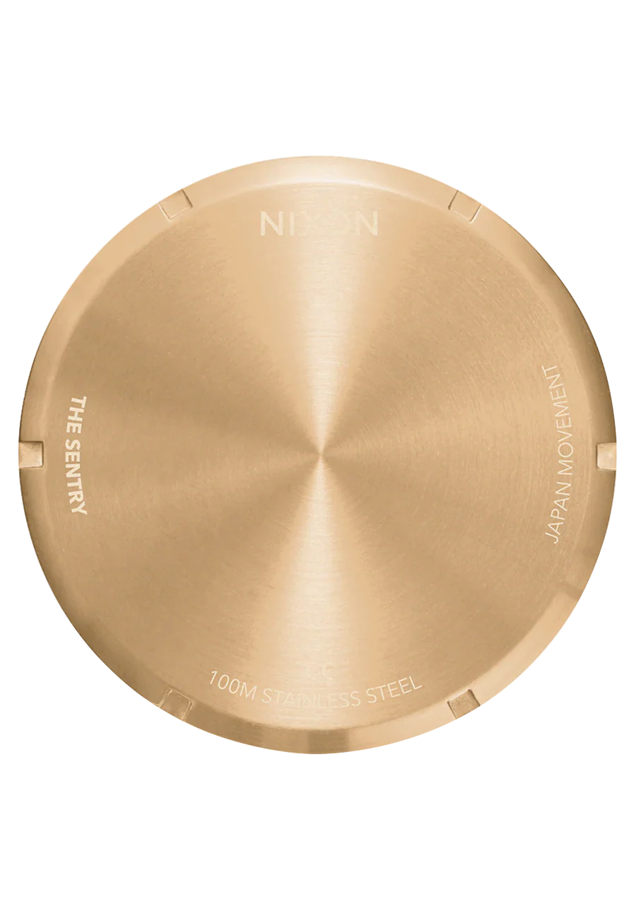 Sentry Chrono Leather - Gold / Indigo / Brown - Image 6