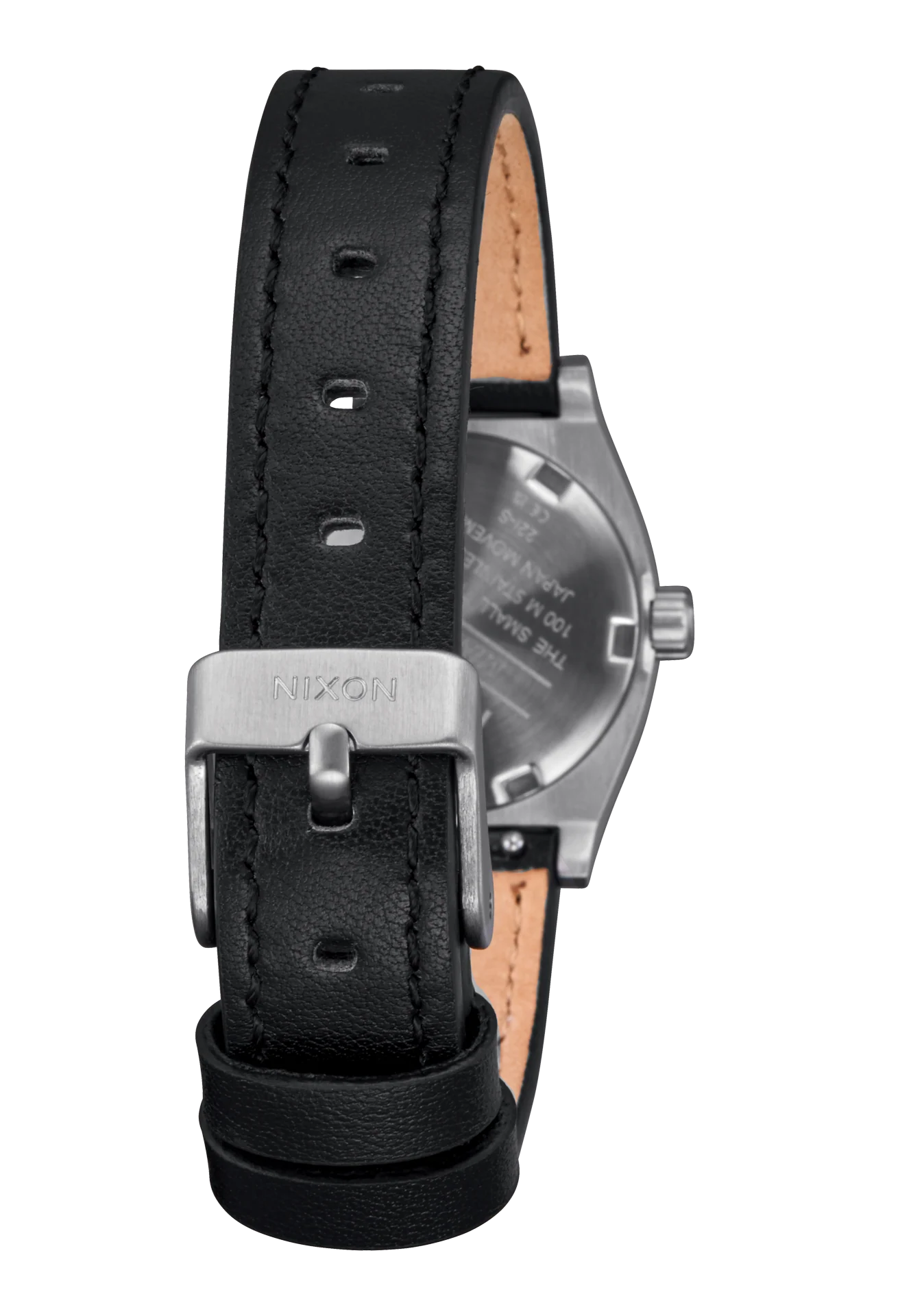 Small Time Teller Leather - Silver / Black - Image 4