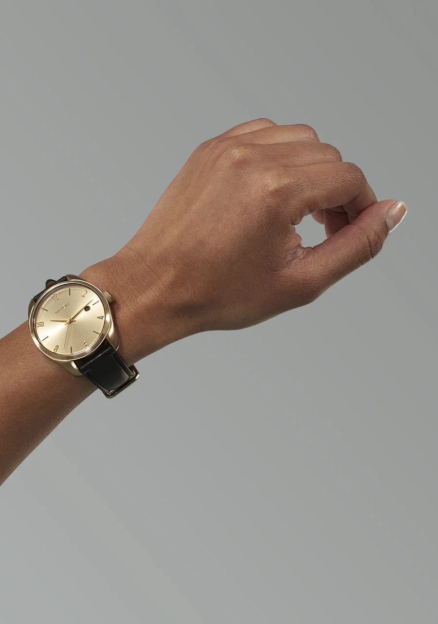 Thalia Leather - Light Gold / Black - Image 5