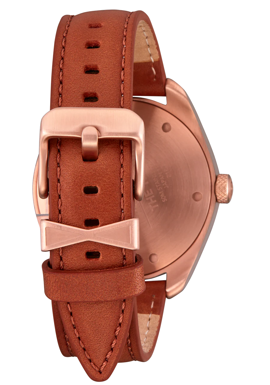 Thalia Leather - Rose Gold / White - Image 3