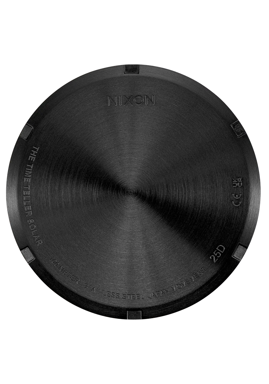Time Teller Solar - All Black / White - Image 9