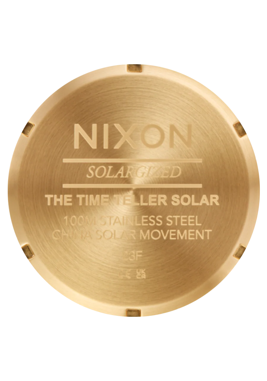 Time Teller Solar - All Gold / Black - Image 5