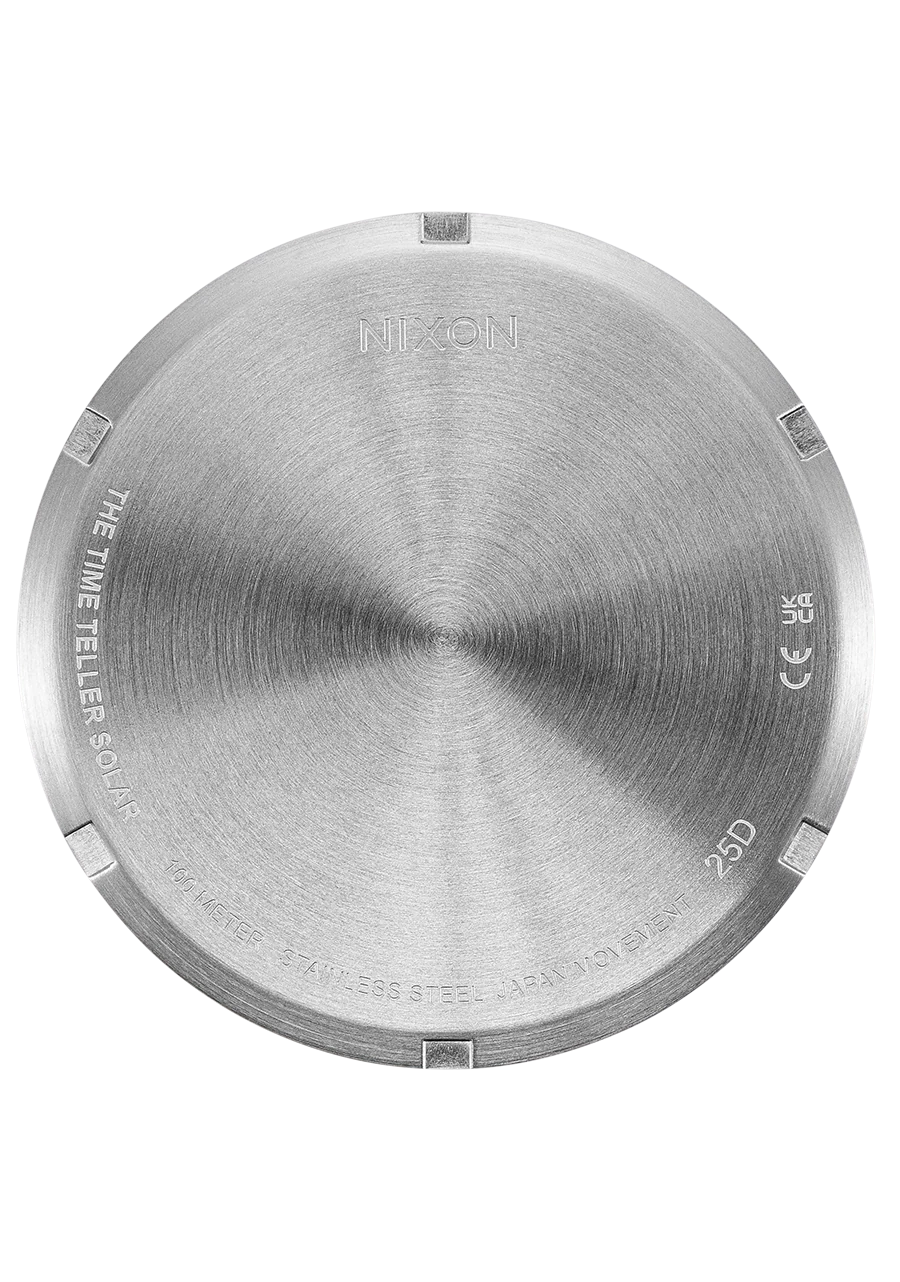 Time Teller Solar - Silver / Jade Sunray - Image 9