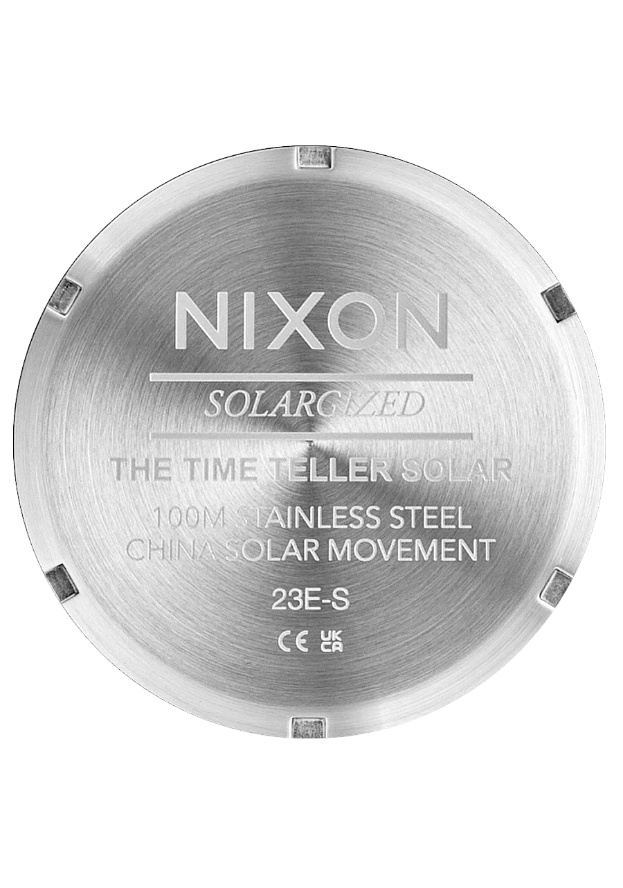 Time Teller Solar - Silver / White Lume - Image 5