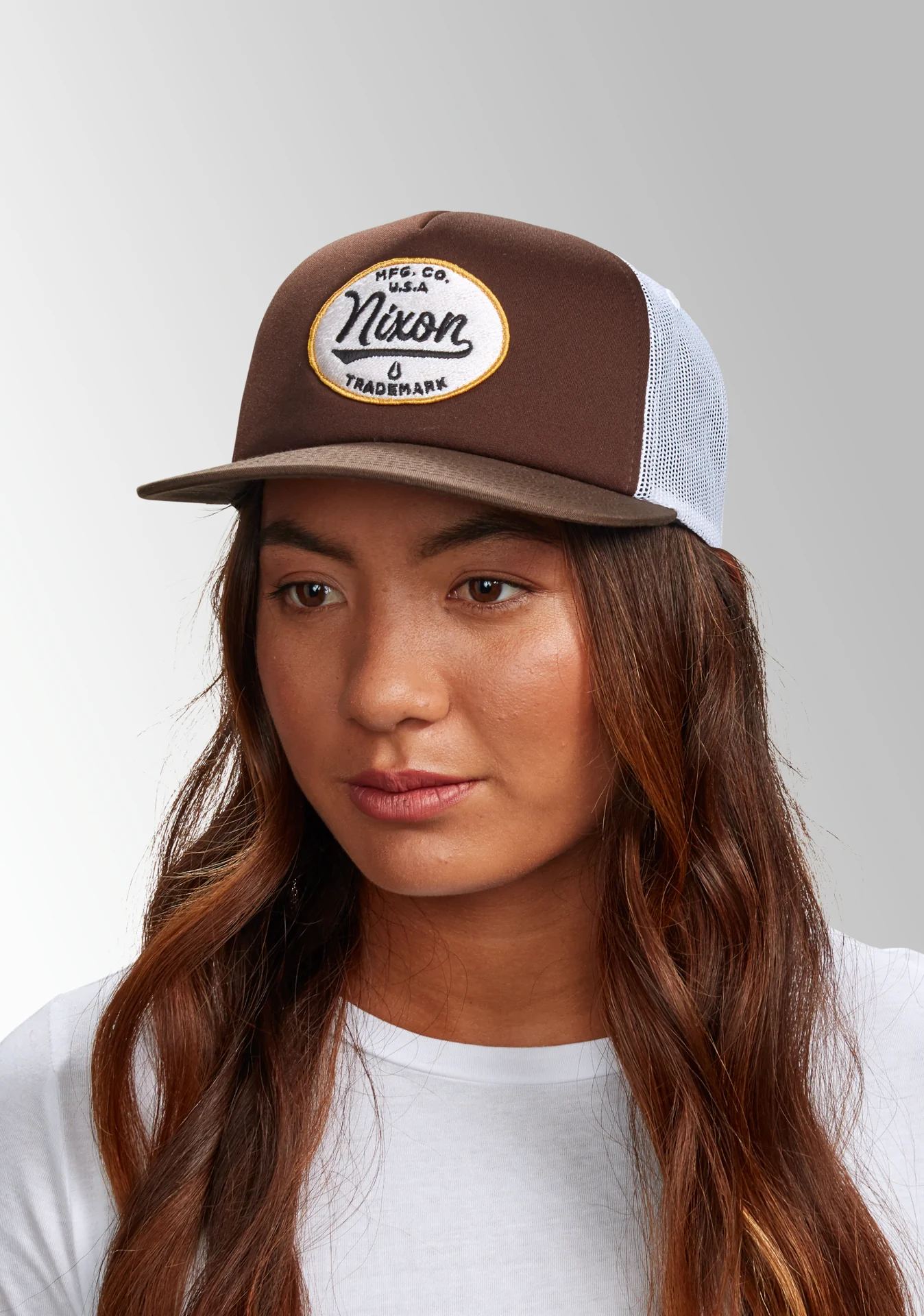 Tioga Trucker - Brown / White - Image 7